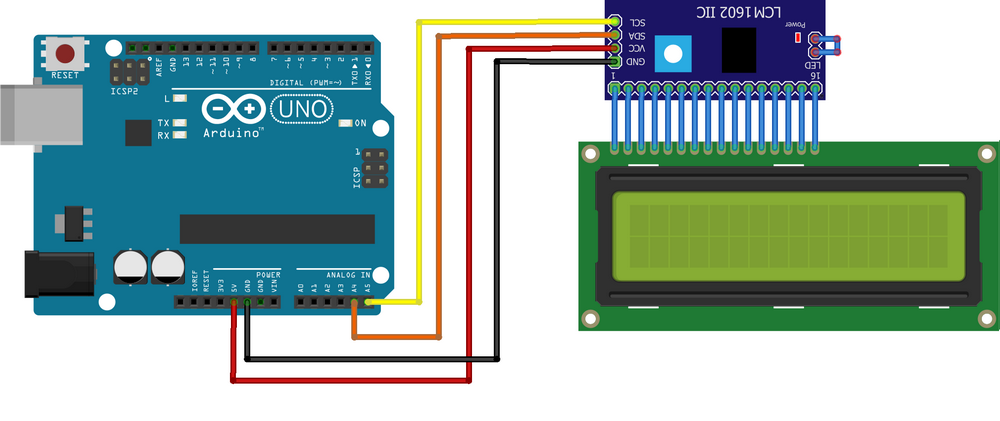 Arduino utiliser un écran lcd 16×2 - Retro et geek