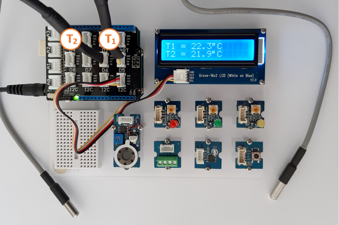 Capteur Grove CO2 température et humidité 101020634 pour arduino